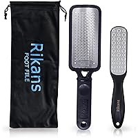 Rikans Colossal Foot File, Professional Foot Rasp Callus Remover, Foot Care Pedicure Tool to Remove Hard Skin,Can Be Used on 