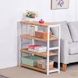 Vencier Bamboo Shoe Rack Natural 4 Tier Easy Assembly Large Capacity view 6