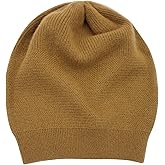 WaySoft 100% Cashmere Beanie for Women in a Gift Box, Oversized Women Beanie Hat