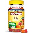 Nature Made Vitamin D3 5000 IU Per Serving Gummies Extra Strength, Bone and Immune Health Support, 150 Vitamin D Gummies for 