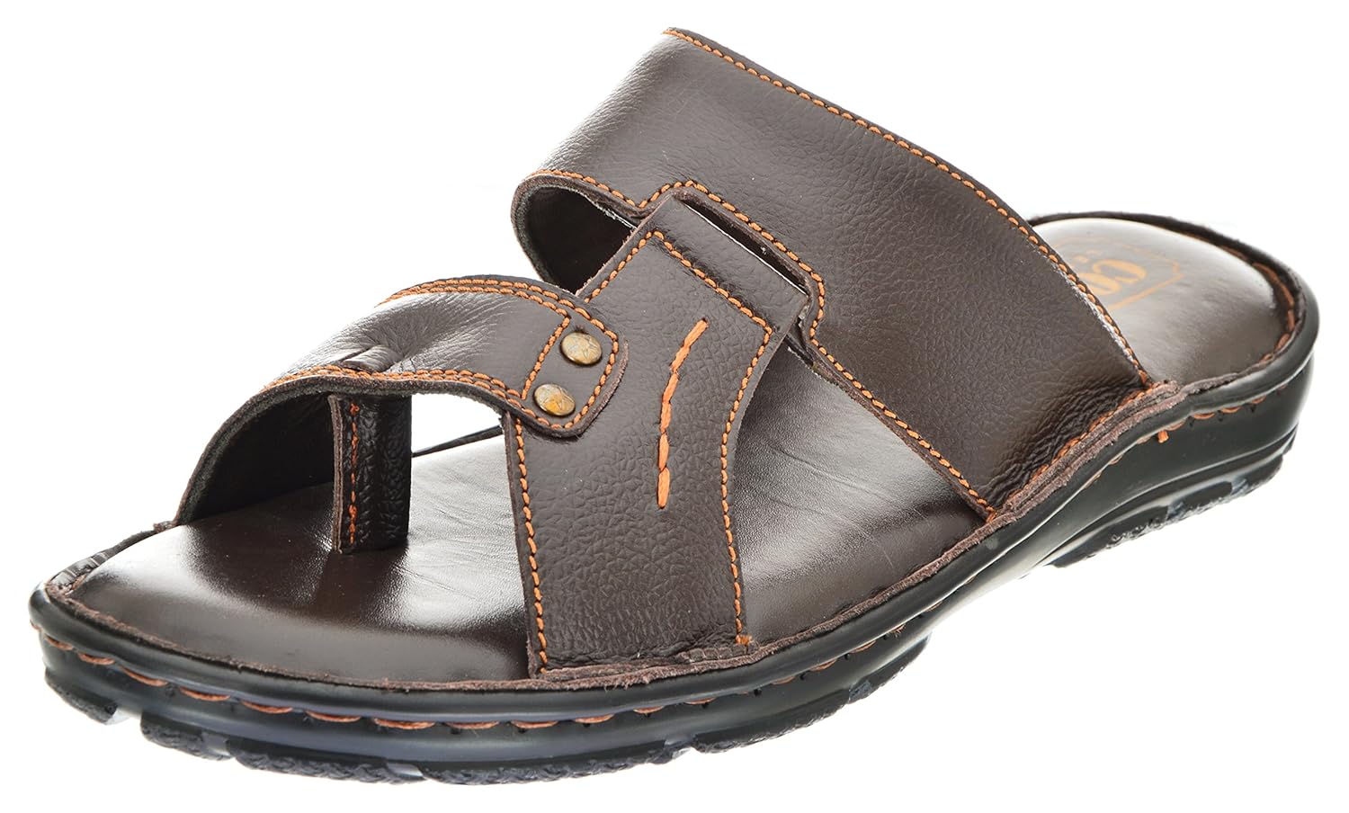 Buy COACH Men's Brown Leather Slippers (11 UK) at Amazon.in