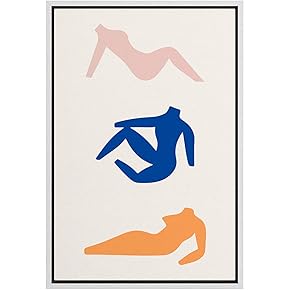 SIGNWIN Framed Canvas Wall Art Boho Decor Illustration...