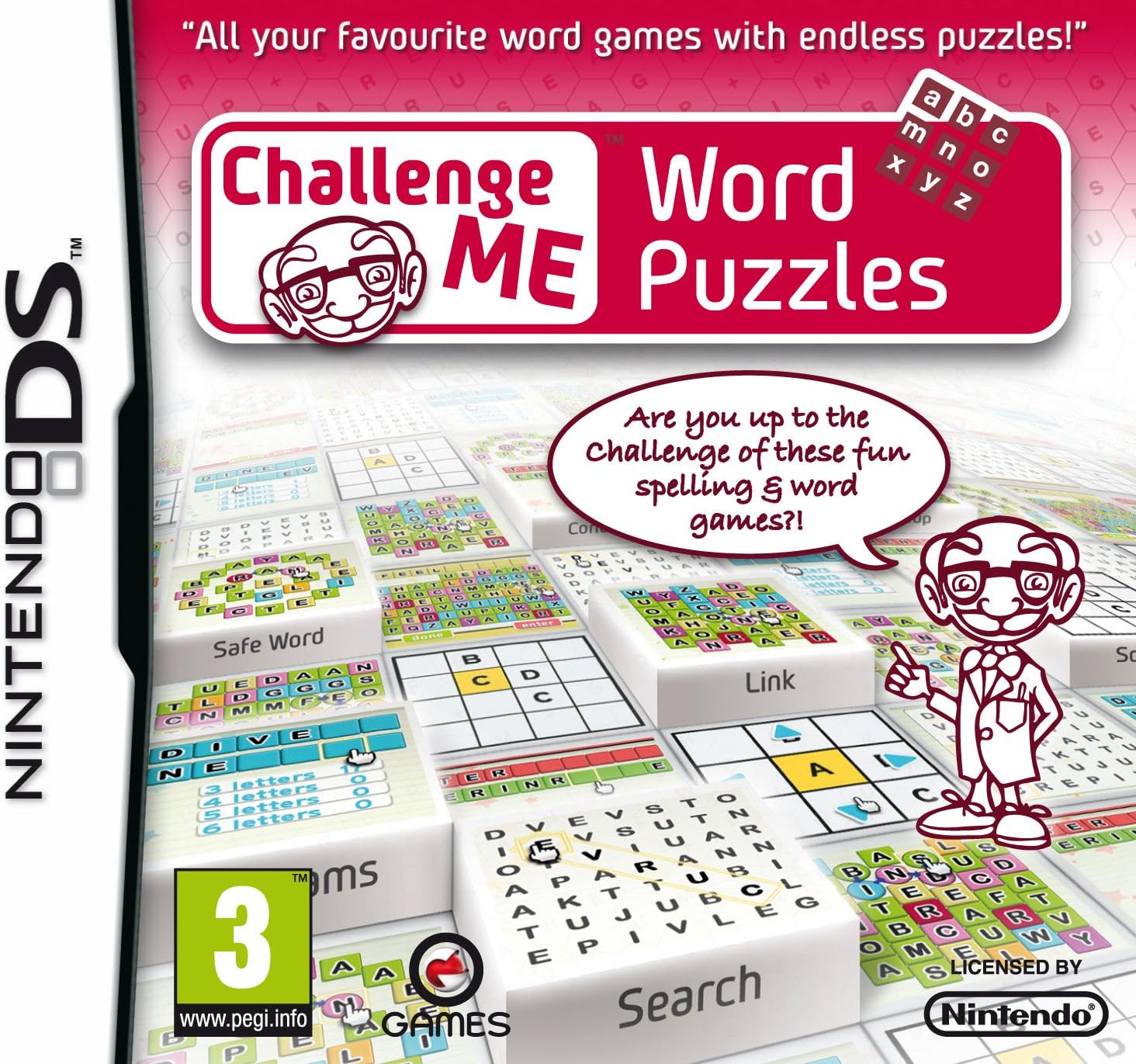 Challenge Me : Word Puzzles (Nintendo DS)