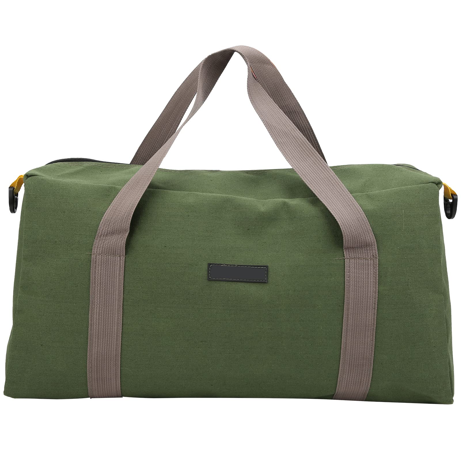 Wide Mouth Tool Bag, Portable Canvas Waterproof High Capacity Storage Handbag, Multifunction Waterproof Electrician Tool Repairing Organizer, Tool Bag for Carpentry Electrician