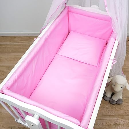 plain cot bedding
