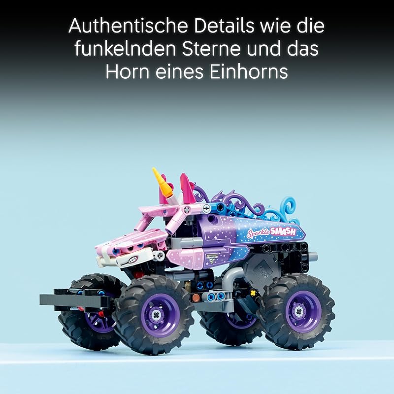Technic Monster Jam Sparkle Smash mit Rückziehmotor 42220