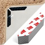 AYSKTN 12 Anti-Slip Rug Grippers for Hard Floors—Washable Reusable Underlay view 1