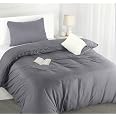 Utopia Bedding Single Duvet Cover Set - Soft Microfibre Polyester Duvet Cover with Pillow case - Bedding Quilt Cover Set (Grey) - View 4