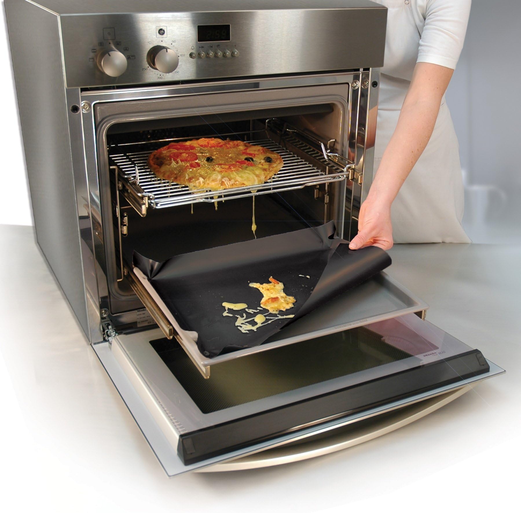 Heavy Weight Extra Thick Teflon Coated Oven Liner 40x60cm