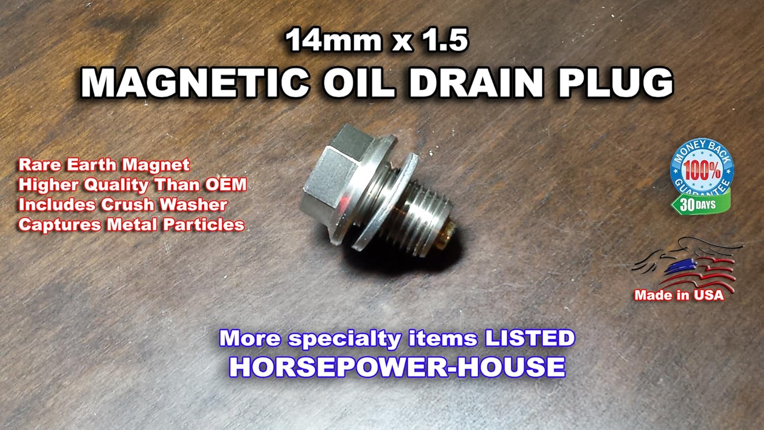 14mm x 1.5 14x1.5 141.5 Crankcase Oil Pump Case