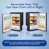 AAOBOSI 83L Campervan Fridge Freezer with APP Control 12V DC Fridge view 3