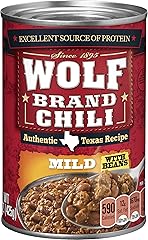 Wolf Brand Mild Chili with Beans, Packed with Protein, 15 Ounce