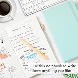 Feela 5 Pack A5 Notebooks Ruled Lined 120 GSM Hardback 128 Pages 21x13cm view 4