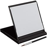 Buddha Board Mini Buddha Board, 5 x 5 x 1/2-Inch, Black