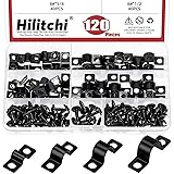 Hilitchi 120PCS 5MM 8MM 10MM 12MM Two Hole Strap