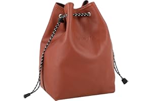 GCJUYA Camera Case, Camera Bag with Removable Strap, Crossbody Camera Bag for DSLR/SLR/Camera Lens, Waterproof Leather Camera Bag for Photography, Suitable for Men and Women (Brown,Medium)