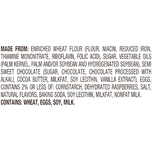 PEPPERIDGE FARM MILANO COOKIES, RASPBERRY CHOCOLATE, 7 OZ. BAG