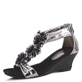 PATRIZIA Spring Step Harlequin Wedge Sandals for