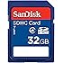 SanDisk 32GB SDHC Flash Memory Card (SDSDB-032G-B35) (Label May Change)