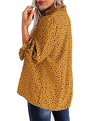 Avanova Women's Leopard Printed Ruffle Hem 3/4