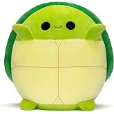 Colliyarko Original 12.5-Inch Large Turtle Plush Pillow Toy Stuffed Animal | Big Soft Toys, Fat Kawaii Hugging Pillows ,Cuddle Huggable Plushie,Gift for Kids