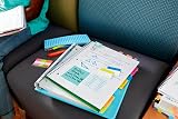Post-it Tabs 22 Color 66 Dispenser 1 in Wide Set 686-PGO Pink Green Orange view 6