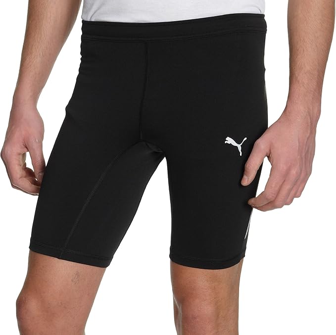 Puma Short Tight Running Cycling Shorts Black (XSmall) Amazon.co