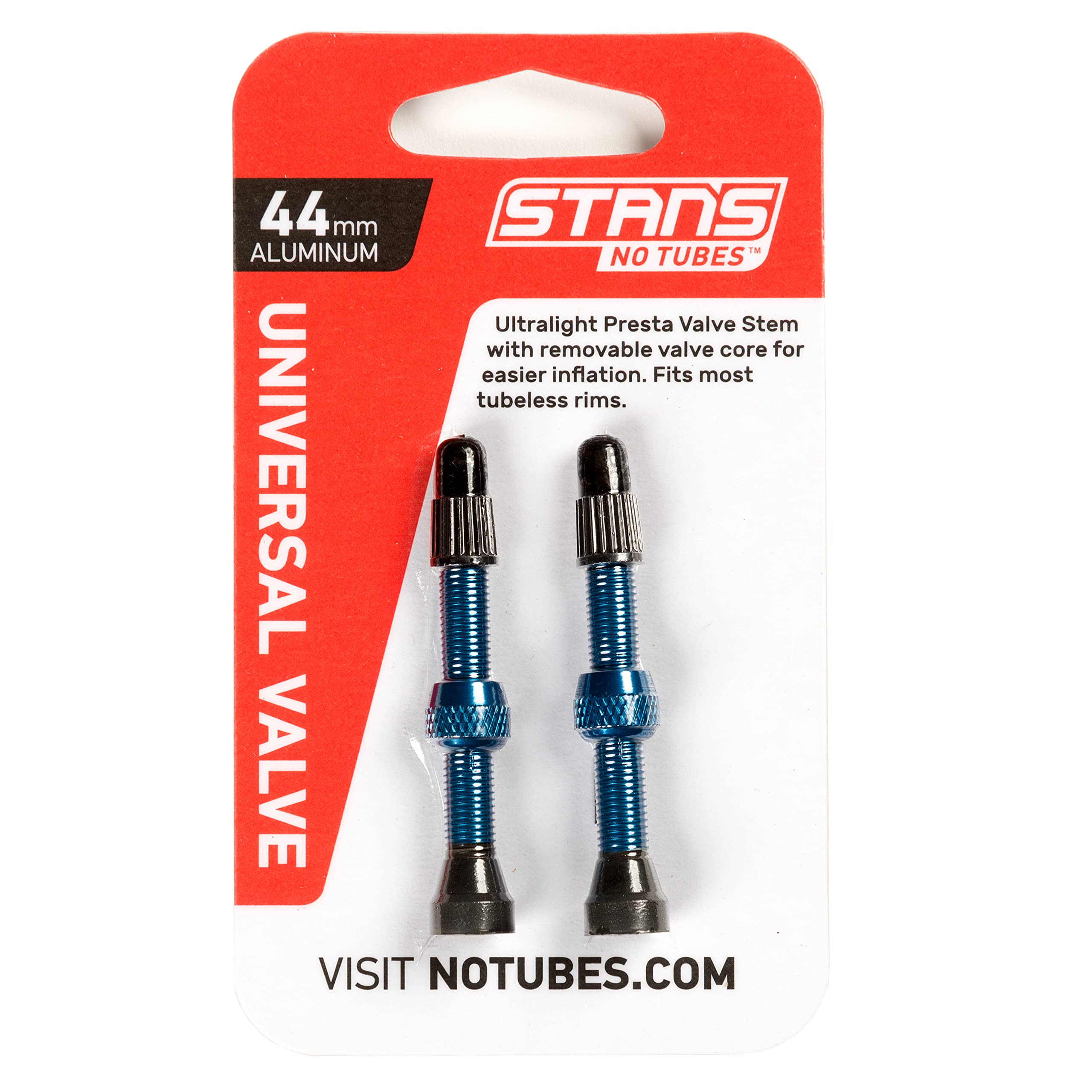 NoTubes Men's Valve, Blue, 44 mm