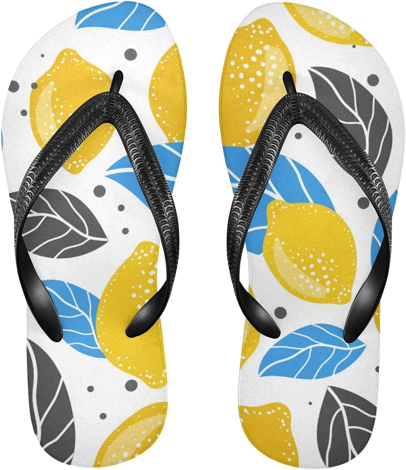lemon flip flops