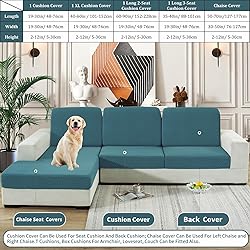 YEMYHOM Stretch Individual Cushion Covers Large