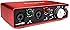 Focusrite Scarlett 2i2 (2nd Gen) USB Audio Interface with Pro Tools  First, Red, 2i2 - 2 Mic Pres