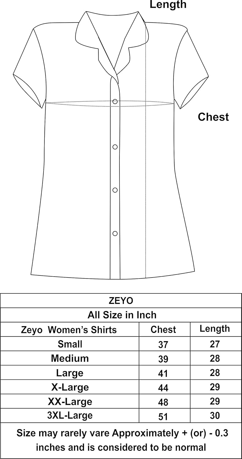 zeyo women's cotton night suit