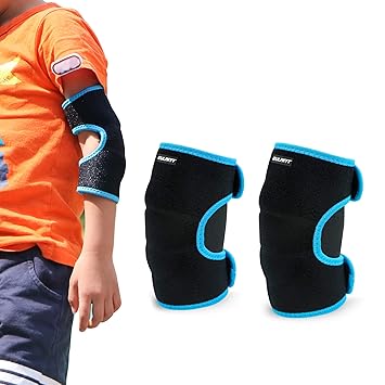 EULANT Acolchada Coderas para Niños, Ajustable Protector Codo para ...