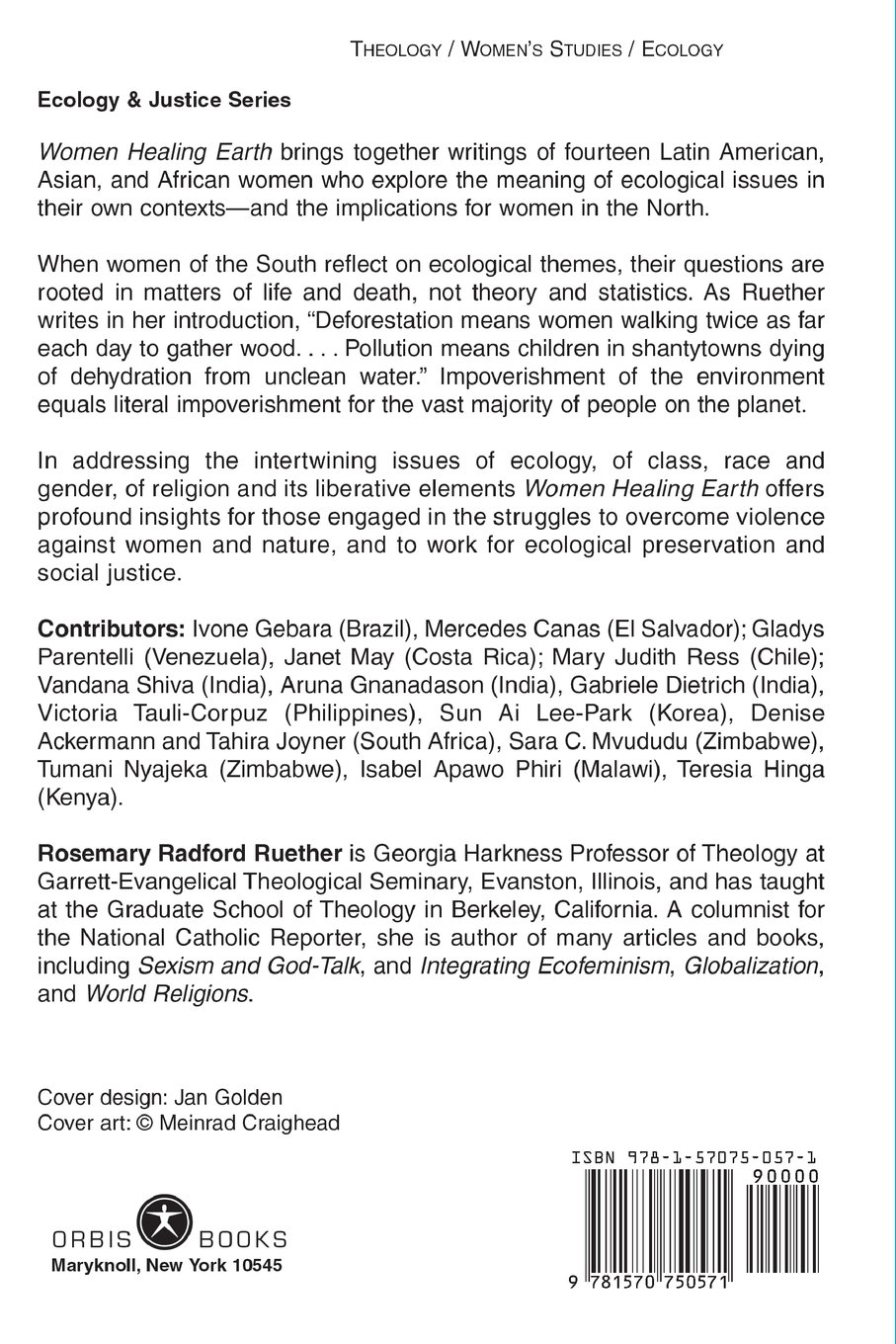 Women Healing Earth: Third World Women on Ecology, Feminism, and Religion  (Ecology