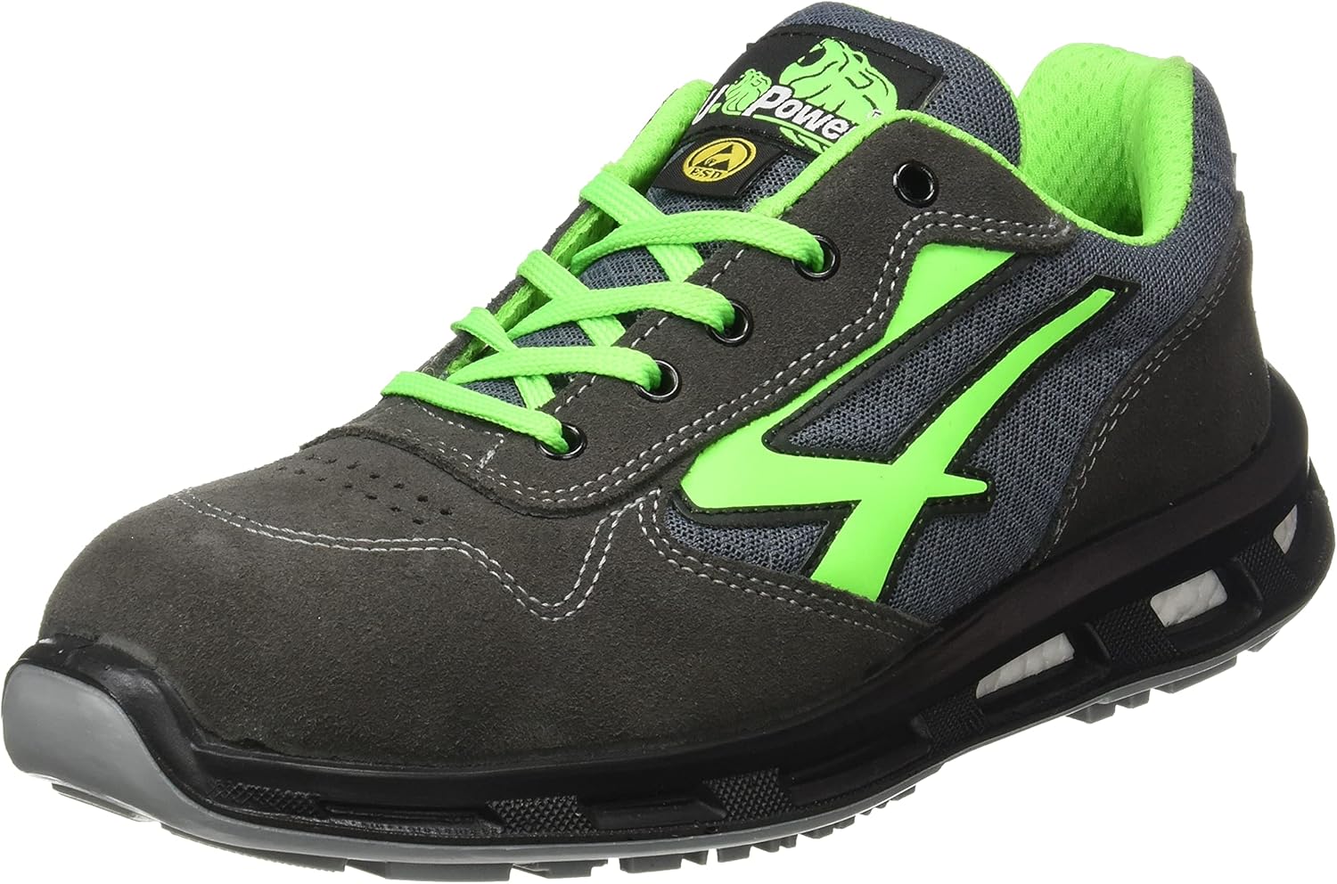 U-Power Red Lion Point, Unisex Safety Shoes, Lightweight, Flexible, Anti Puncture Leather Trainers, with Infinergy Insert