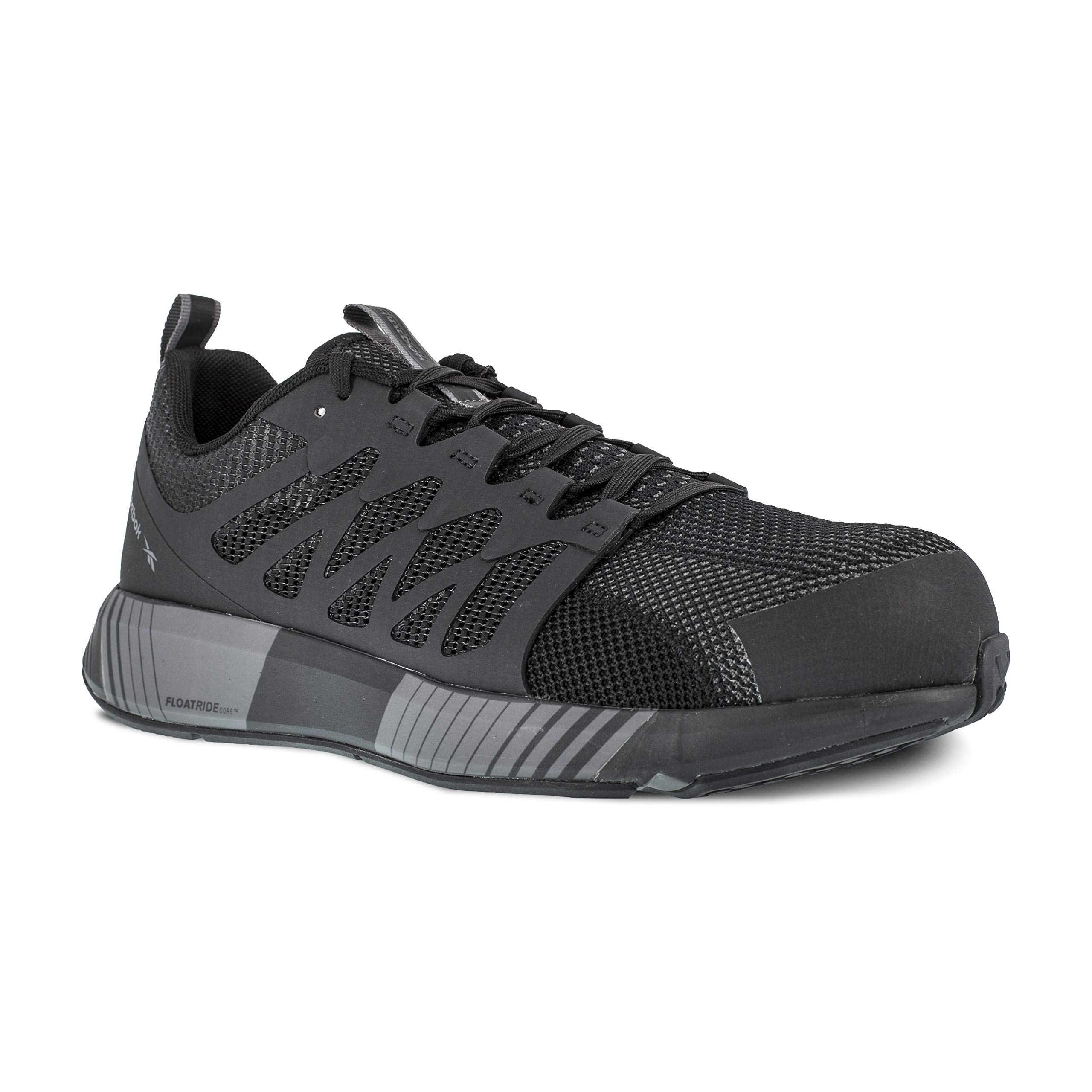 Reebok Work Fusion Flexweave Work Composite Toe Mens Oxford 10 2E US BlackBlack
