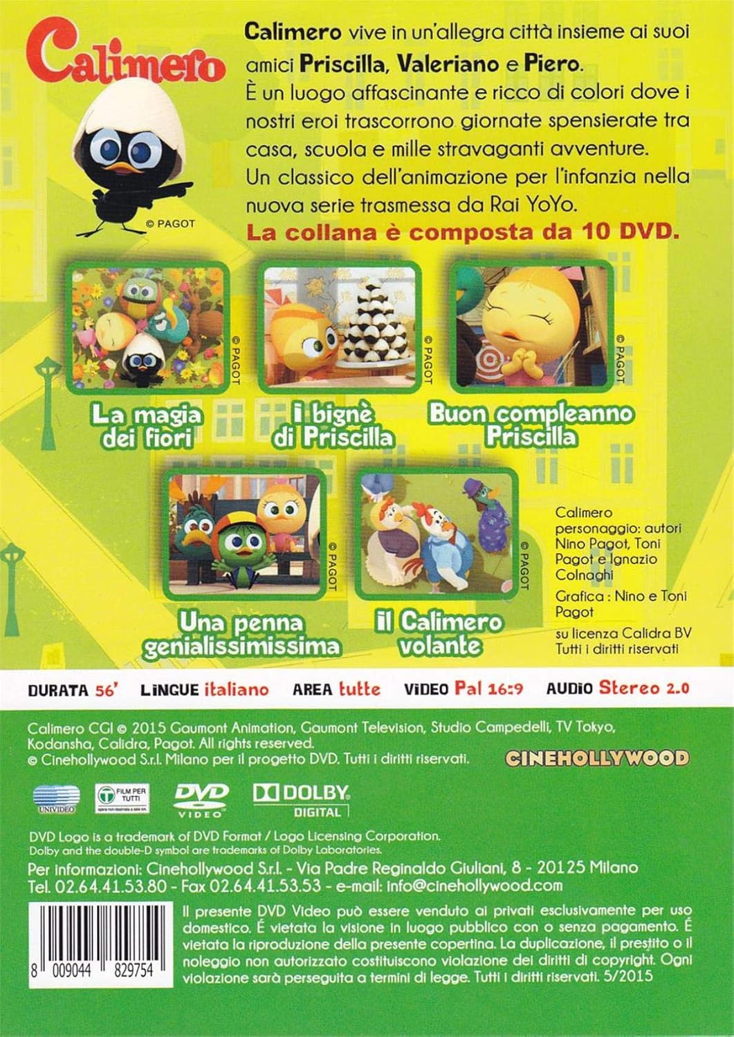 Amazon Com Una Giornata Con Calimero Movies Tv