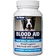3in1 Blood Aid, Immunity & Energy for Dogs, Iron Supplement for Dogs, Helps Maintain Blood Health, Normal Red Cells Levels & Normal Clotting Function, 120 Tablets