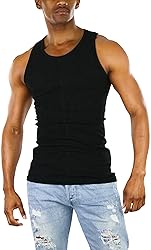 ToBeInStyle Men's Single A-Shirt Tank Top