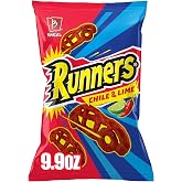 Barcel Chili Pepper &amp; Lime Runners Corn Snacks, 9.9oz Bag | Sharing Size Individual Bag, Crunchy &amp; Spicy, Race Car Themed, Mexican Snacks, Botanas Mexicanas para Fiestas