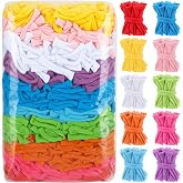 Ckhoid 1000 Pcs Refill Loops for &amp; Inch Weaving Loom, Colored Loom Loops for Potholder Making, Durable Nylon Elastic Weaving Loop Craft Flexible Loom Kit for Adults DIY Projects Gifts