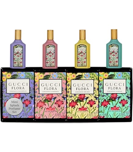Amazon.com : Gucci Flora Perfume for Women Variety Gift Set Mini