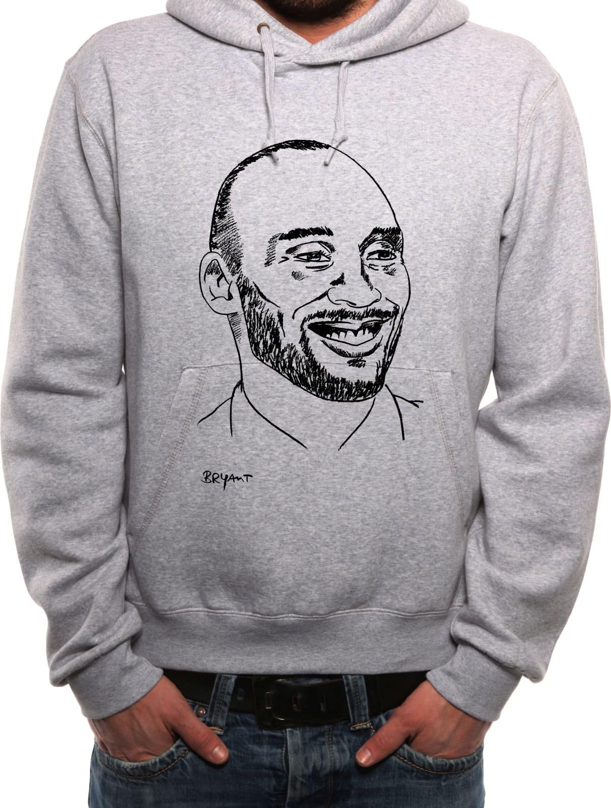 Mister Merchandise Men Hoodie Sweater Kobe Bryant Hoody Sweater