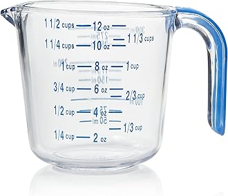 Arrow Plastic 00030 1-1/2 Cool Grip Measuring Cup, Plastic, Clear