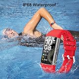 Tipmant Fitness Tracker IP68 Waterproof Heart Rate Pedometer Sleep Monitor view 6