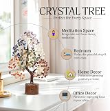 YATSKIA Seven Chakra Crystal Tree Bonsai Healing Stones Home Decor view 4