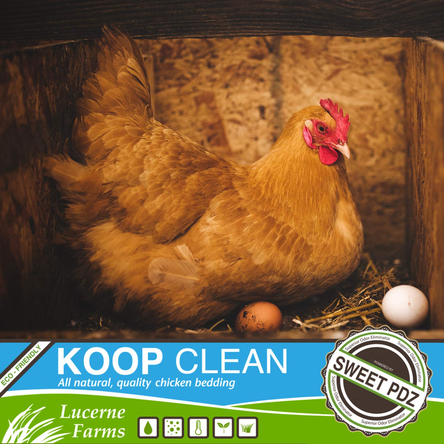 factory direct Lucerne Farms Inc. Koop Clean Chicken 
