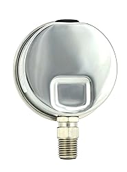 CARBO Instruments 1-1/2" Pressure Gauge, Stainless