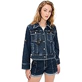 Cinq à Sept Women's Jet Black Embellished Riveria Jacket