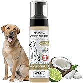 Wahl Canada No Rinse Shampoo for Dogs, Oatmeal Formula Shampoo in Coconut, Lime, Verbena to Condition Your Dog’S Coat, Reliev